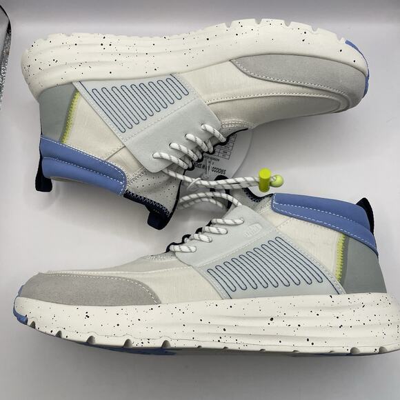 NWT Hey Dude Women’s Size 8 Sirocco Mid Top Sport Sneakers Gray 40909-030 - Picture 2 of 9